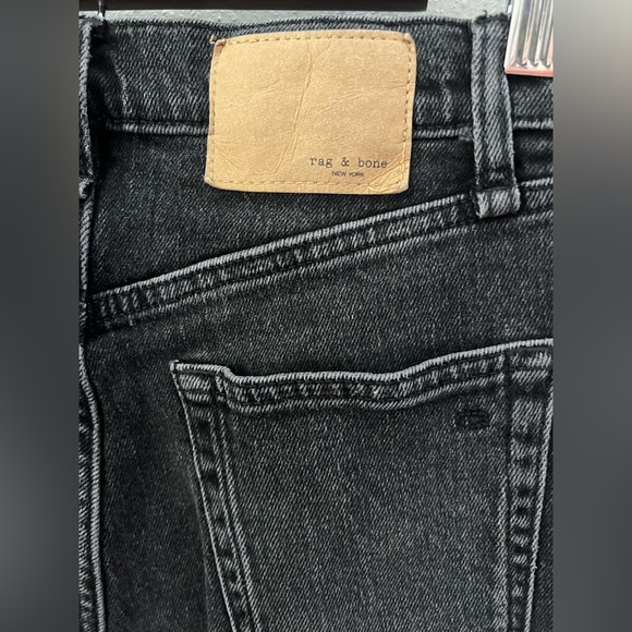 RAG & BONE Wren Slim Straight Cropped Jeans in Highland Size 25 - Picture 4 of 13